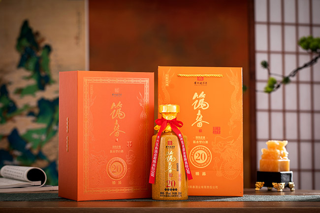 筑春精品20 酱香型白酒 500ml
