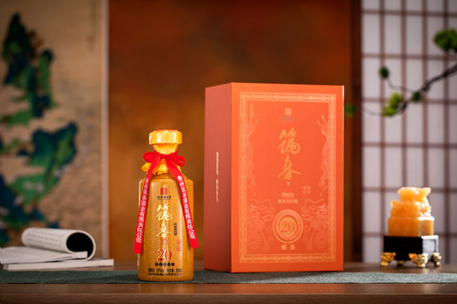 筑春精品20 酱香型白酒 500ml