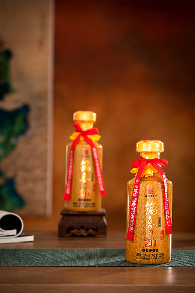 筑春精品20 酱香型白酒 500ml